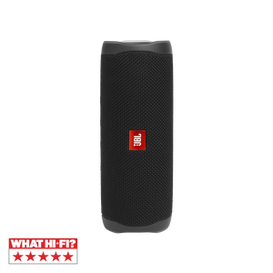 JBL Flip 5 - CostCo-Black-Matte - Portable Waterproof Speaker - Hero